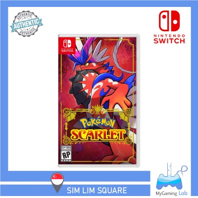 [SG]任天堂Switch游戏口袋妖怪猩红/口袋妖怪紫/双包